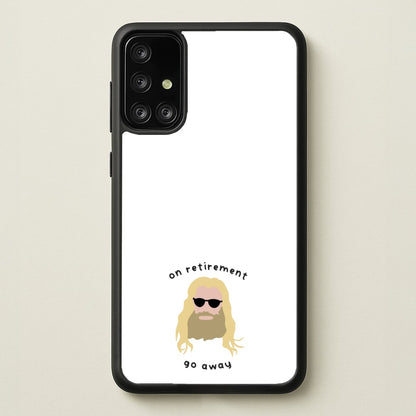 On Retirement  - Marvel Phone Case for Galaxy A71