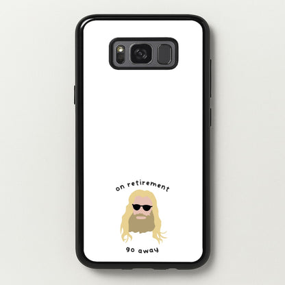 On Retirement  - Marvel Phone Case for Galaxy S8 Plus