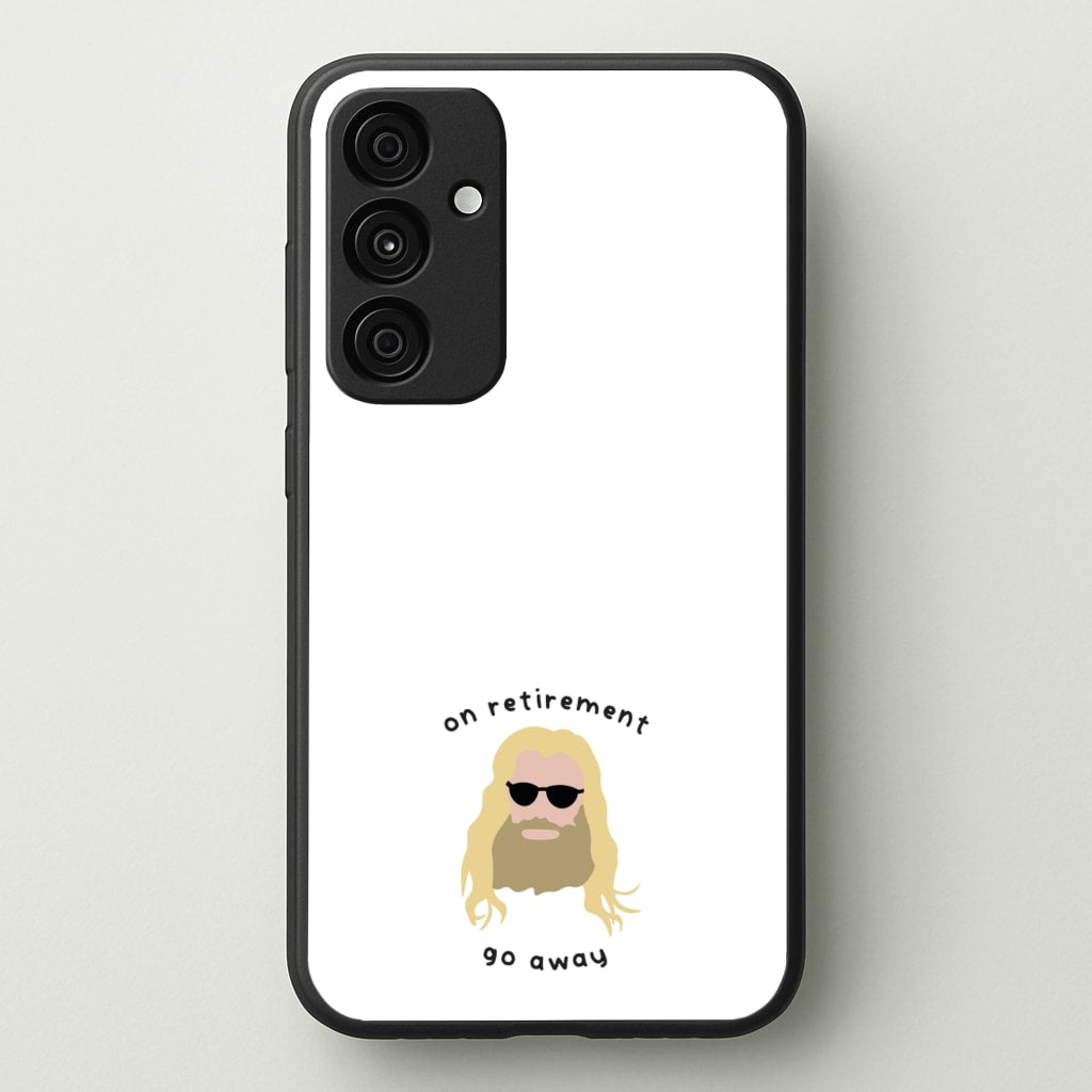 On Retirement  - Marvel Phone Case for Galaxy A35