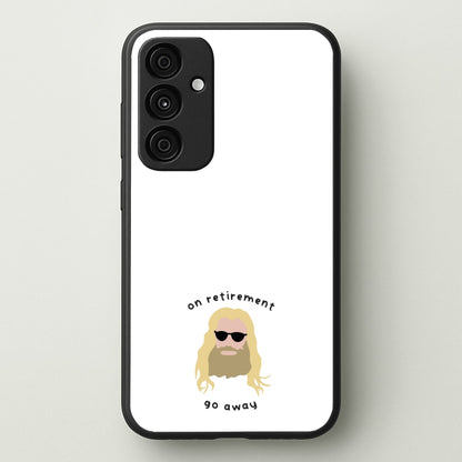 On Retirement  - Marvel Phone Case for Galaxy A35