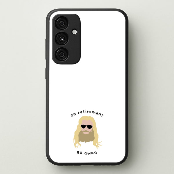 On Retirement  - Marvel Phone Case for Galaxy A35