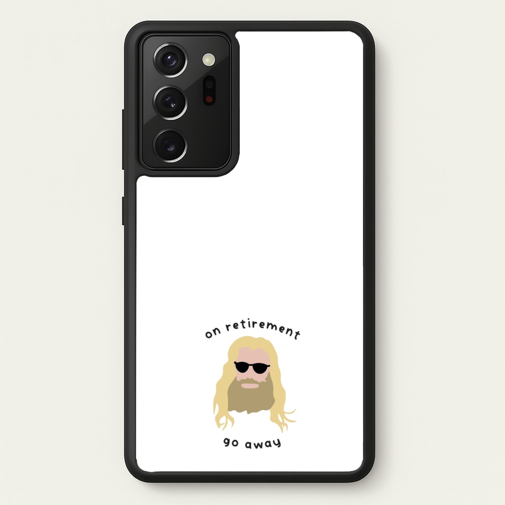 On Retirement  - Marvel Phone Case for Galaxy Note 20 Ultra