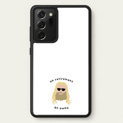 On Retirement  - Marvel Phone Case for Galaxy Note 20 Ultra