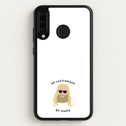 On Retirement  - Marvel Phone Case for Huawei P30 Lite