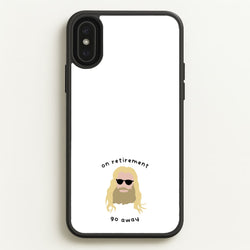 On Retirement  - Marvel Phone Case for iPhone XS Max