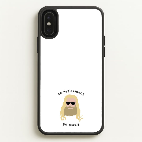 On Retirement  - Marvel Phone Case for iPhone XS Max