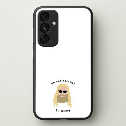 On Retirement  - Marvel Phone Case for Galaxy A15