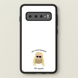 On Retirement  - Marvel Phone Case for Galaxy S10 Plus