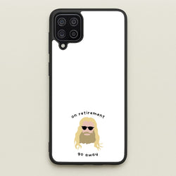 On Retirement  - Marvel Phone Case for Galaxy A12