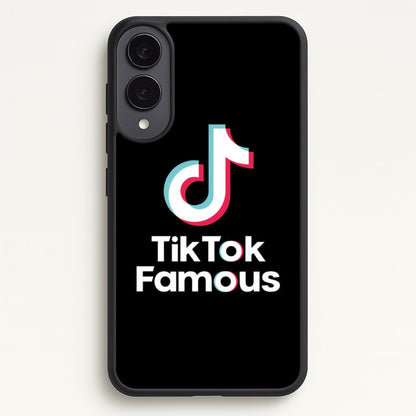 TikTok Famous  - TikTok Phone Case for Galaxy S25 Edge