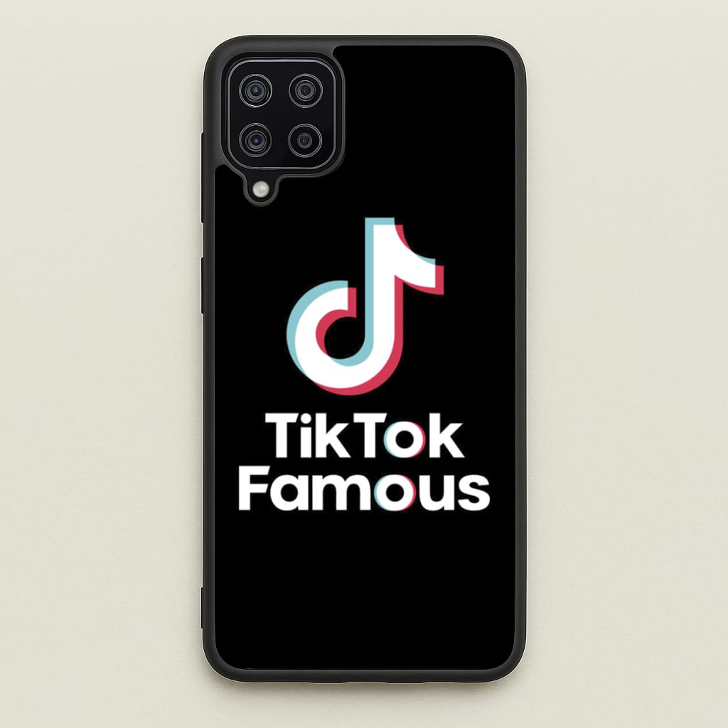 TikTok Famous  - TikTok Phone Case for Galaxy A12