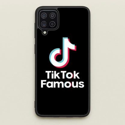 TikTok Famous  - TikTok Phone Case for Galaxy A12