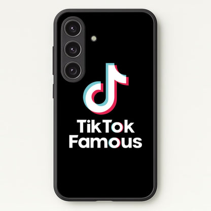 TikTok Famous  - TikTok Phone Case for Galaxy S24FE