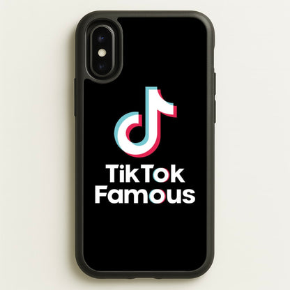 TikTok Famous  - TikTok Phone Case for iPhone X / XS