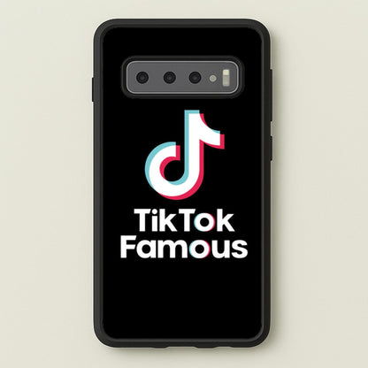 TikTok Famous  - TikTok Phone Case for Galaxy S10 Plus