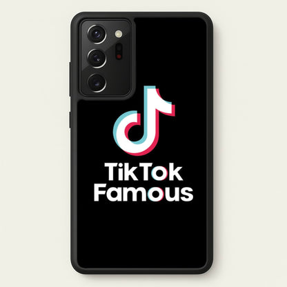 TikTok Famous  - TikTok Phone Case for Galaxy Note 20 Ultra