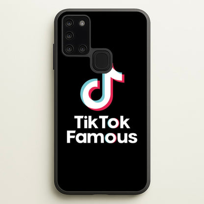 TikTok Famous  - TikTok Phone Case for Galaxy A21s