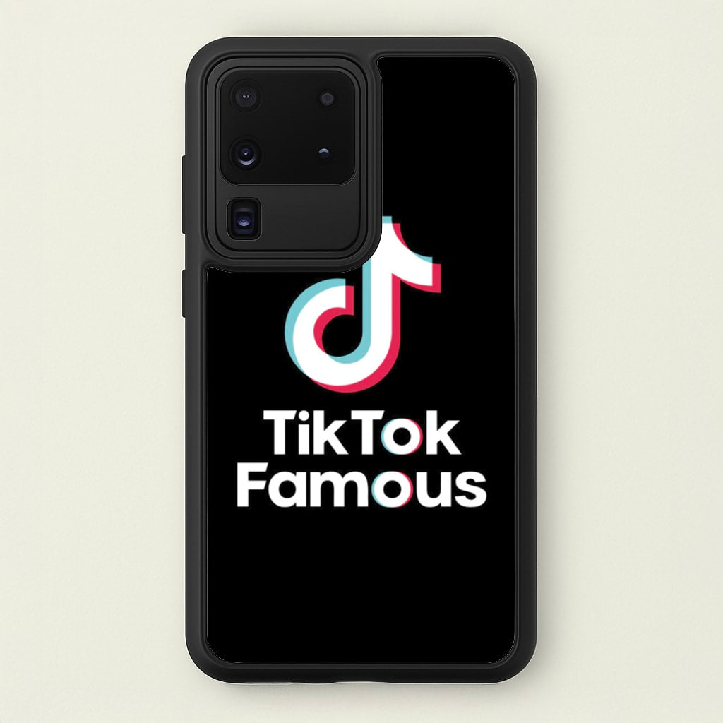 TikTok Famous  - TikTok Phone Case for Galaxy S20 Ultra