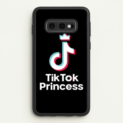 TikTok Princess  - TikTok Phone Case for Galaxy S10e