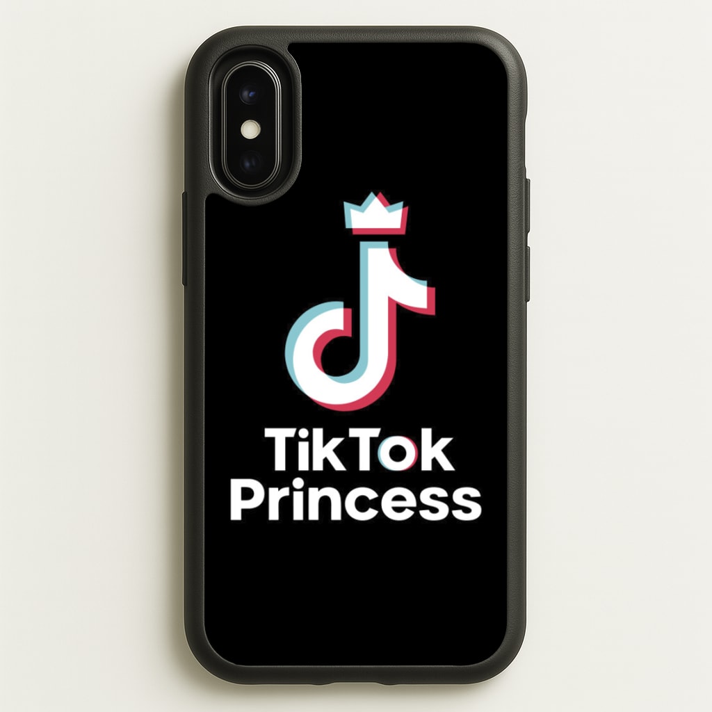 TikTok Princess  - TikTok Phone Case for iPhone X / XS
