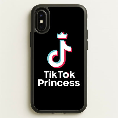 TikTok Princess  - TikTok Phone Case for iPhone X / XS