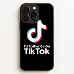 I'd Rather Be On TikTok  - TikTok Phone Case for iPhone 12 Pro Max