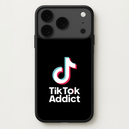 TikTok Addict Phone Case for iPhone 17 Pro Max