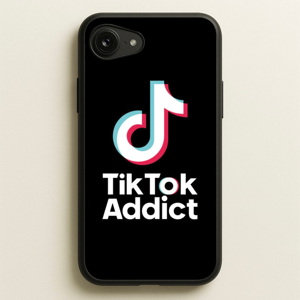 TikTok Addict  - TikTok Phone Case for iPhone 16e