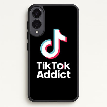 TikTok Addict  - TikTok Phone Case for Galaxy S25 Edge