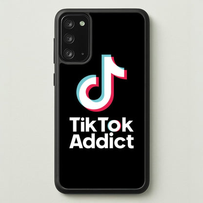 TikTok Addict  - TikTok Phone Case for Galaxy Note 20