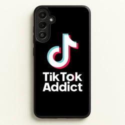 TikTok Addict  - TikTok Phone Case for Galaxy A34