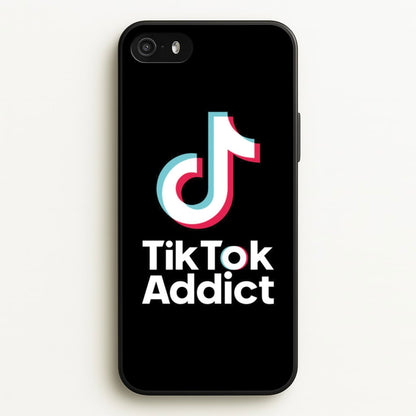 TikTok Addict  - TikTok Phone Case for iPhone 5 / 5s / SE 2016