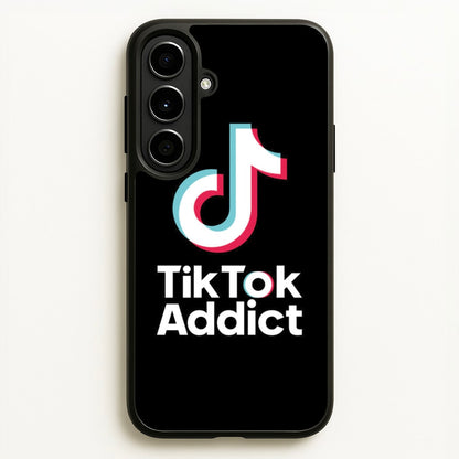 TikTok Addict  - TikTok Phone Case for Galaxy A56