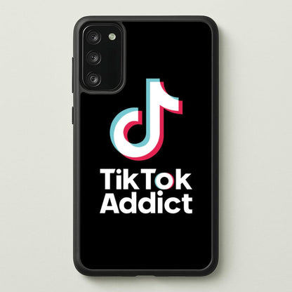 TikTok Addict  - TikTok Phone Case for Galaxy S20FE
