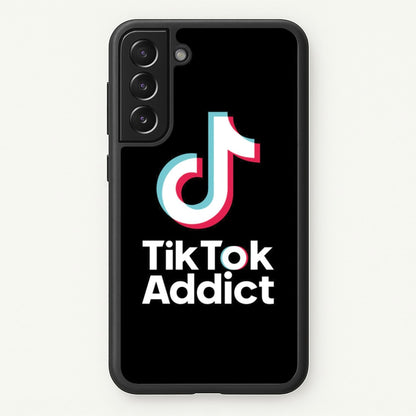 TikTok Addict  - TikTok Phone Case for Galaxy S21