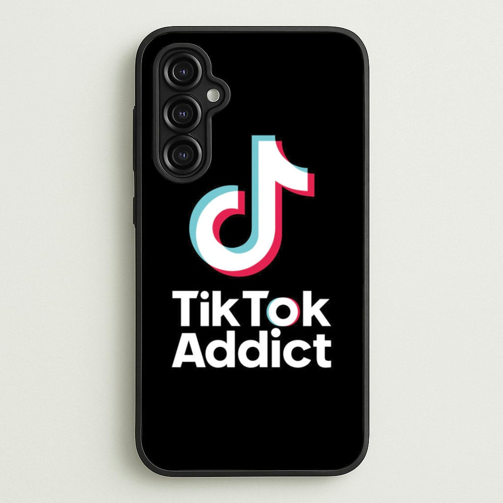 TikTok Addict  - TikTok Phone Case for Galaxy A14