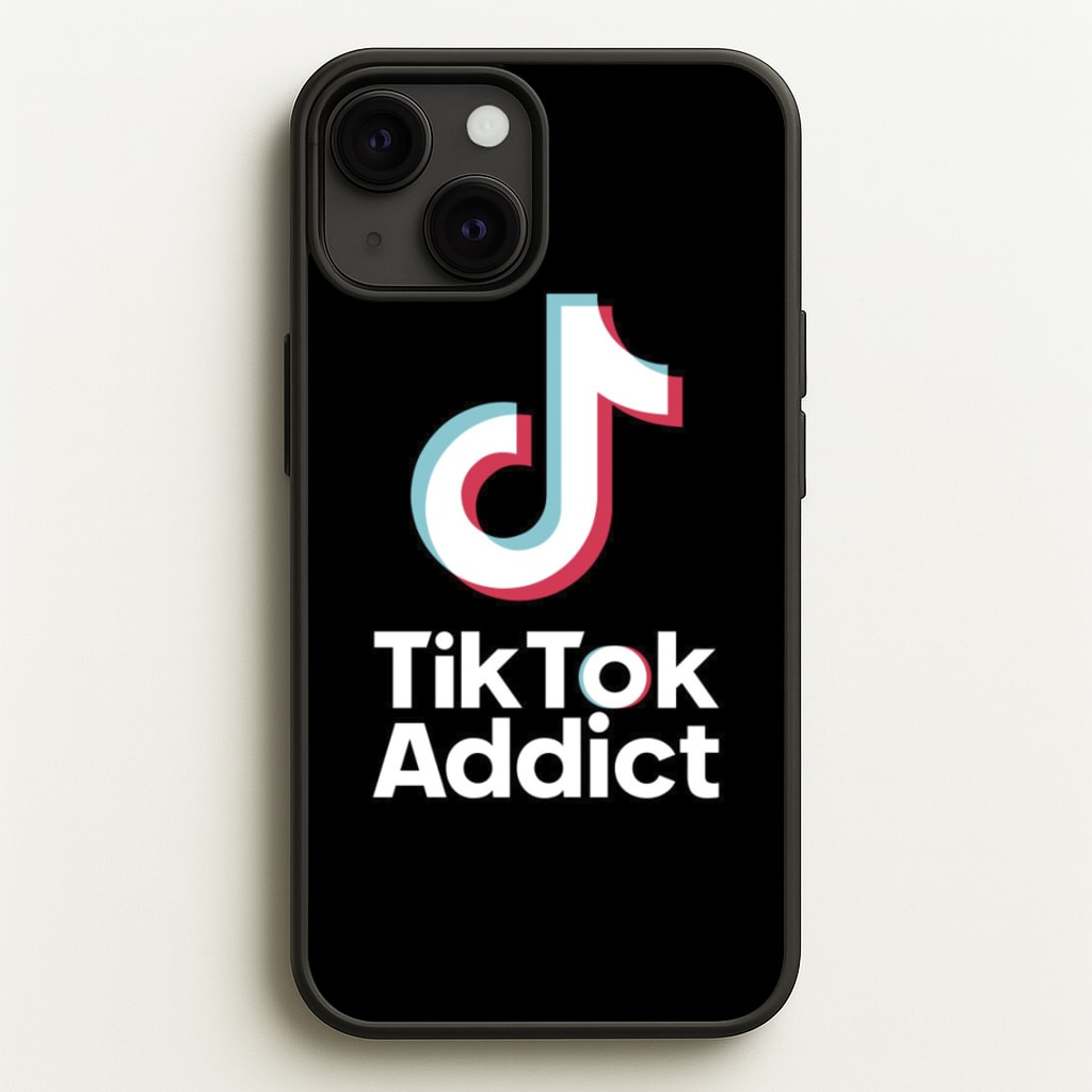 TikTok Addict  - TikTok Phone Case for iPhone 13 Mini