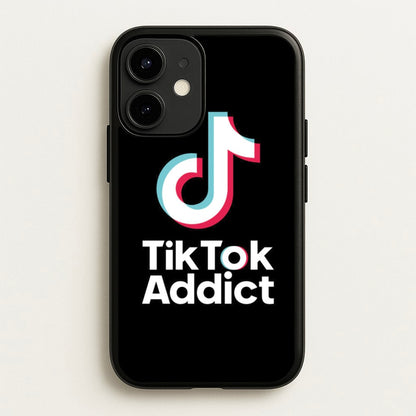 TikTok Addict  - TikTok Phone Case for iPhone 12 / 12 Pro