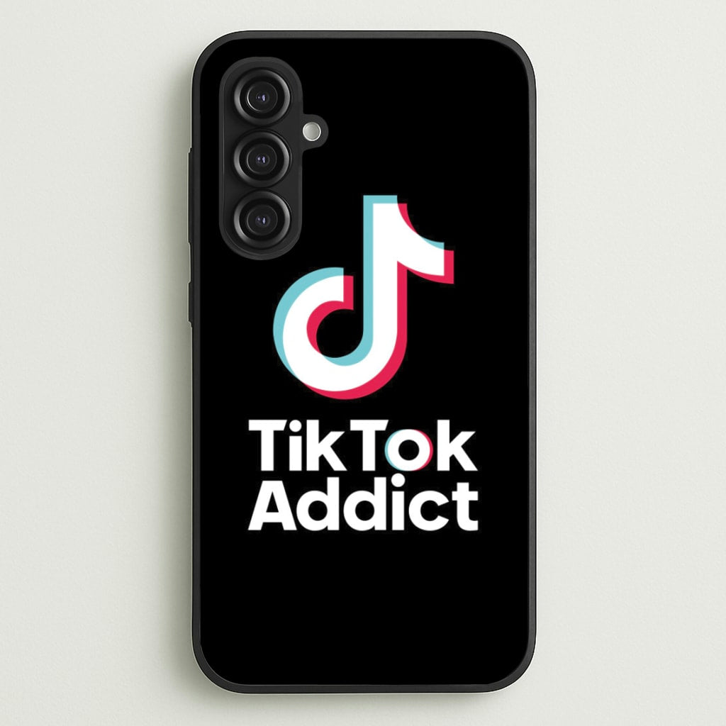 TikTok Addict  - TikTok Phone Case for Galaxy S23FE