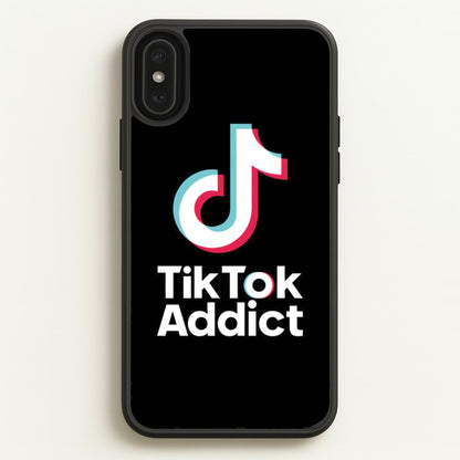TikTok Addict  - TikTok Phone Case for iPhone XS Max
