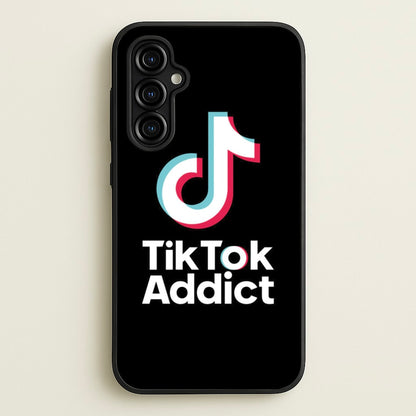 TikTok Addict  - TikTok Phone Case for Galaxy A54