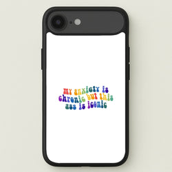 My Anxiety Is Chronic But This Ass Is Iconic - TikTok Phone Case for iPhone 17 Air