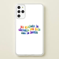 My Anxiety Is Chronic But This Ass Is Iconic - TikTok  - TikTok Phone Case for Galaxy S20 Plus