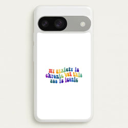 My Anxiety Is Chronic But This Ass Is Iconic - TikTok  - TikTok Phone Case for Google Pixel 9 / 9 Pro