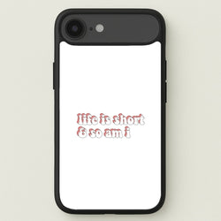 ife Is Short And So Am I - TikTok Phone Case for iPhone 17 Air
