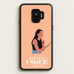 Don't Raise Your Voice At Me  - Memes Phone Case for Galaxy S9
