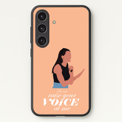 Don't Raise Your Voice At Me  - Memes Phone Case for Galaxy S24FE