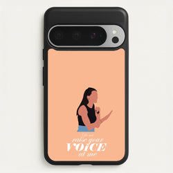 Don't Raise Your Voice At Me  - Memes Phone Case for Google Pixel 9 Pro XL