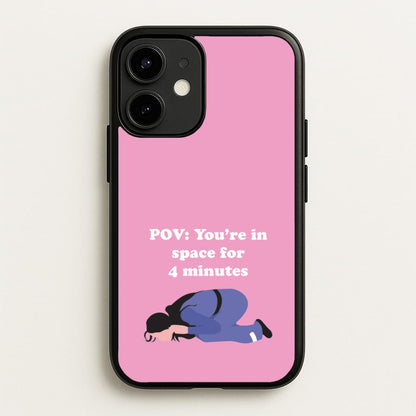 POV: You're In Space For 4 Minutes  - Memes Phone Case for iPhone 12 / 12 Pro