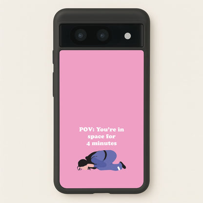 POV: You're In Space For 4 Minutes  - Memes Phone Case for Google Pixel 8a